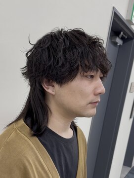 アウラ(AURA) メンズウルフロングウルフ