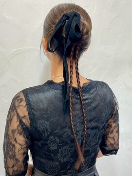 リコ 池袋東口店(Liko) ヘアセット ヘアアレンジ 20代 カチモリヘア 韓国ヘア 20代 艶髪