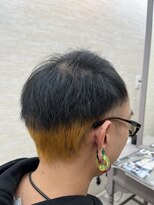 ローカス ひばりが丘店(LOCUS)&nbsp;ブリーチ残し×フェード、ラフに遊ぶ個性派スタイル