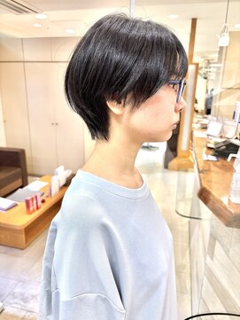 モリオ フロム ロンドン サッポロファクトリー店(morio FROM LONDON) morio/ショート/丸みショート/マッシュショート/ショートボブ