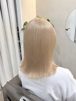サロンドクオリア(Salon de Qualia)&nbsp;ホワイトベージュ/ミルクティベージュ/ハイトーンカラー/S