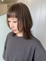 ルトワ(Lutowa)&nbsp;ハッシュカット/グレージュ/デザインカラー/東広島