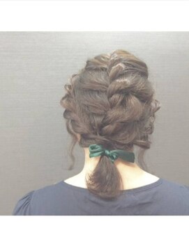 ヘアーサロン リノ(Hair salon LiNO) ＋ロープ編み