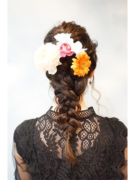 ヘアーサロン ポラリス(POLARIS) 編みおろし