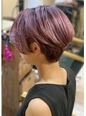 raspberry pink ×short hair[表参道]