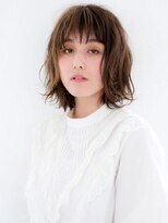 デザイン ミュージアム ニコー(design museum NiCooo.) 無造作外ハネボブ☆ジグザグバング☆大人可愛い☆ルーズボブ