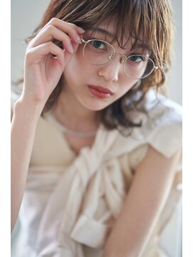 クロム(Chlom) Chlom立川☆大人かわいいセミディベージュカラーTEL 0425125655