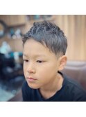 ツーブロックキッズスタイル