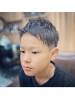 メンズヘアー ハサミ(men`s hair)&nbsp;ツーブロックキッズスタイル