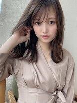 アフロート ディル(AFLOAT D'L)&nbsp;AFLOAT《矢田菜津紀》表参道/レイヤーくびれ◎ピンクブラウン