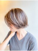 カジュアルショートボブ