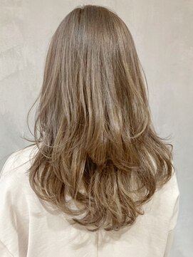 アイティー バイ アルバム 浦和店(IT by ALBUM) レイヤーアッシュベージュ_ピンクベージュボブルフ_ba309652