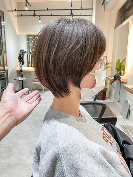 サロンドミルク 新百合ヶ丘店(salon de MiLK) 丸く収まる大人可愛いショート［新百合ヶ丘］