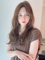 アグ ヘアー ゼル 東浦店(Agu hair zele) 《Agu hair》外国人風カラー×ふわ波巻き