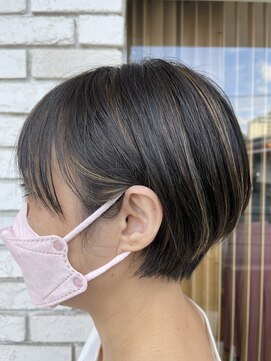 オーガニックエコ 川越(organic+eco) 大人かわいい丸みボブ/ハイライト