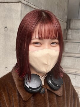 ビートス(BEAT S) 【BEAT S】 ピンクカラー/ケアブリーチ/伏見/矢場町/栄