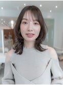 レイヤーカット/くびれ/ひし形/小顔/前髪/顔周りレイヤー