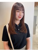 艶感　セミロング　レイヤーヘア【栄　大須　上前津】