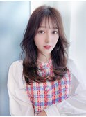 ［stylist芹原］ショコラベージュ×韓国風ヘア