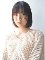 【December】就活カラー×ブリーチなし透明感グレージュカラー◎