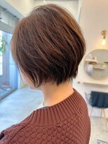 ロミー 本厚木(ROMMY.)&nbsp;◎小顔ショートレイヤー　黒髪ひし形前髪あり