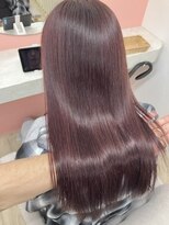 似合わせ/白髪ぼかし/インナーカラーに特化した髪質改善サロン 元住吉 武蔵小杉&nbsp;アッシュくすみピンクラベンダーグレーベージュ/グレージュ