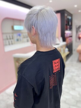 アマンドール(Aman D'or) メンズホワイトヘア☆