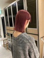 ヘアサロンガリカアオヤマ(hair salon Gallica aoyama)&nbsp;<丸山日向>深みのある暖色系カラー/ワインレッド/ローズレッド