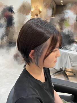 エリス ウメダ(Eliss umeda) イヤリングカラー×グレー