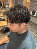 【川野担当】メンズカット+ニュアンスパーマ　9000円