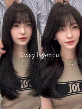 アイシー 表参道(ICY) ブリーチなし透明感カラー/アッシュグレージュオリーブブラウン