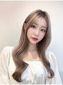 ハイトーン×くびれヘアー×大人ロング【TELA HAIR 君津店】