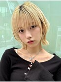 【green表参道】外ハネ/ボブ/ブリーチ