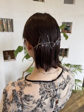 ソンリエ(SONRiE) ショートヘアヘアセット