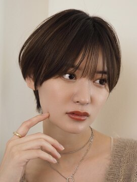 ローネス ギンザ(LONESS ginza) シースルー前髪/ショートヘア/耳かけショート/マッシュショート