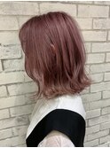 春のピンクベージュ