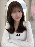 イメチェン×美髪[ワイドバング/韓国/新宿/顔まわり]