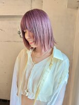 アンリ(Henri)&nbsp;【かしむら】ブリーチ/ブリーチカラー/ケアブリーチ/暖色カラー