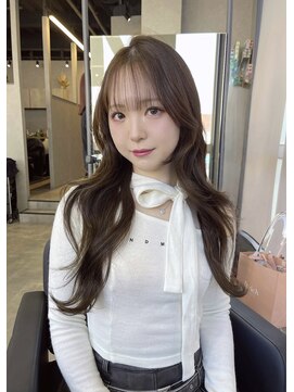 シエンゴールド(CIEN gold) 韓国ヘア/韓国レイヤー/顔周りカット#浜松駅#カラー#ブリーチ