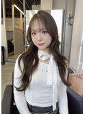 韓国ヘア/韓国レイヤー/顔周りカット#浜松駅#カラー#ブリーチ