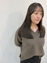 エル 横浜 ウエスト(eL 横浜 west)&nbsp;【KOHEI】ライン感カット/顔周りレイヤー/オリーブグレー