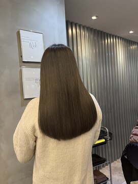 ジーナ 渋谷駅前(Zina) 髪質改善×オリーブベージュ