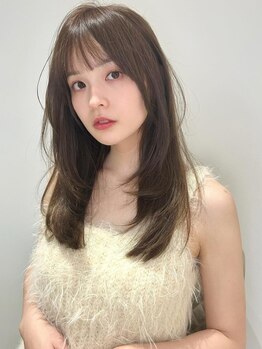ユーフォリア 渋谷グランデ(Euphoria SHIBUYA GRANDE)の写真/【渋谷駅徒歩3分】憧れのさらさらストレートが叶うと人気の美容院♪《前髪カット+前髪ストレート¥6,600～》