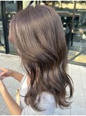 柔らかグレージュレイヤー 20代/30代/40代女性