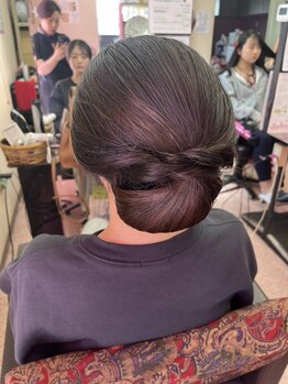 パーマハウスキューブ(Cube)の写真/結婚式・七五三・浜松まつり・お祭りなどヘアセットはお任せ☆お客様の雰囲気や服装に合わせて提案！