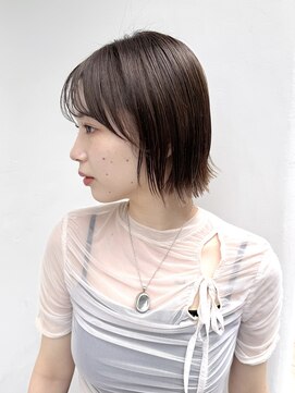 トルネード(TORNADO) 大人ボブ前髪ありショートミニボブ絶壁丸み丸顔ひし形K20250918