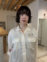 トーチ(torch)&nbsp;【栄　大須】ショートパーマ　つや髪ブラック