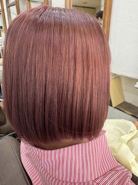 インディゴブルー バーム店(INDIGO BLUE) ピンクブラウン ダブルカラー