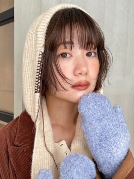 スレイ(SLAY) ミニボブ×ベージュ