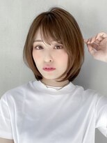 ギークス(GEEKS) 【GEEKS渋谷】チョコレートカラー/レイヤーボブ/ボブウルフ/小顔